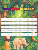 Jungle Animal Busy Book for Kids – Preschool Printable, Educational Toddler Workbook, Fun Learning Activities, Digital Download