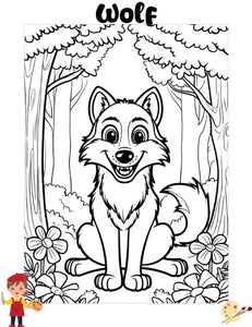 Jungle Animal Busy Book for Kids – Preschool Printable, Educational Toddler Workbook, Fun Learning Activities, Digital Download
