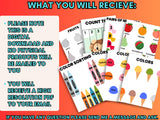10,000 Pages of Busy Book Printables for Kids – Canva Editable | Digital Preschool Worksheets & Learning Activities | Ideal for ages 3–7