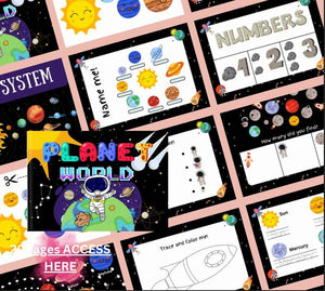 10,000 Pages of Busy Book Printables for Kids – Canva Editable | Digital Preschool Worksheets & Learning Activities | Ideal for ages 3–7